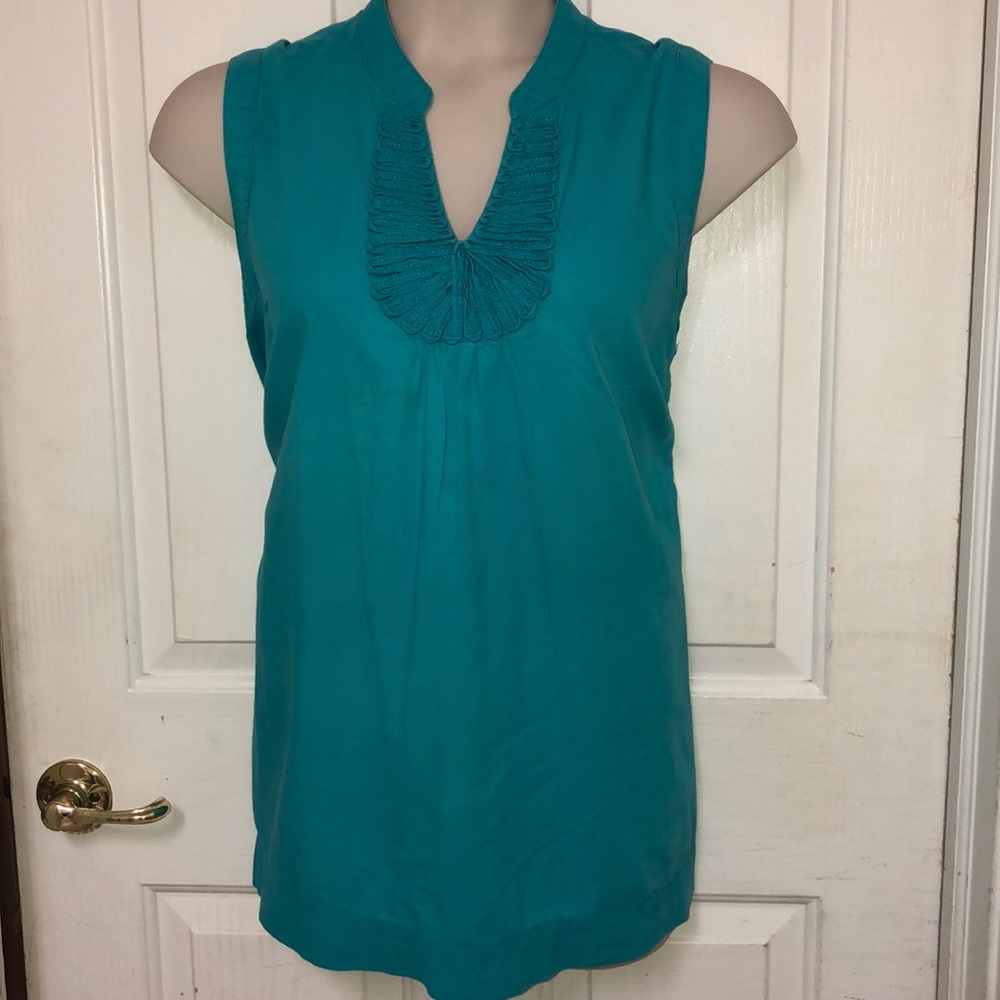 Teal 1X 18/20W Tank Top Liz & Me